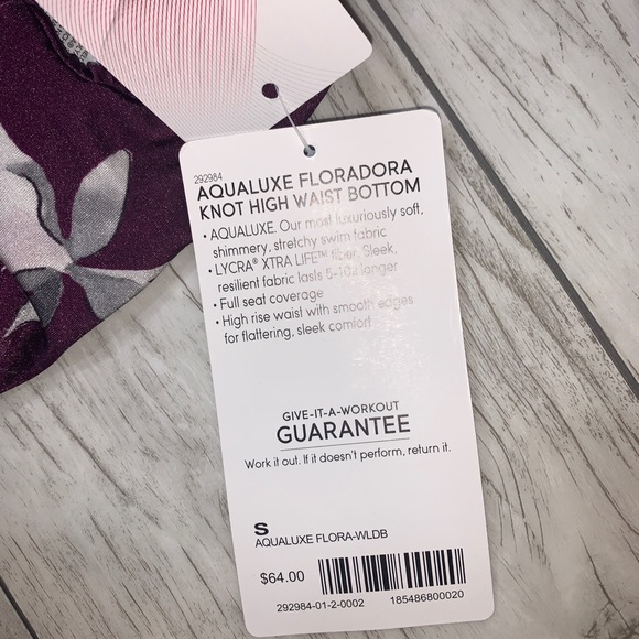 Athleta Aqualuxe Tankini SET Size Small NWT - Picture 4 of 7